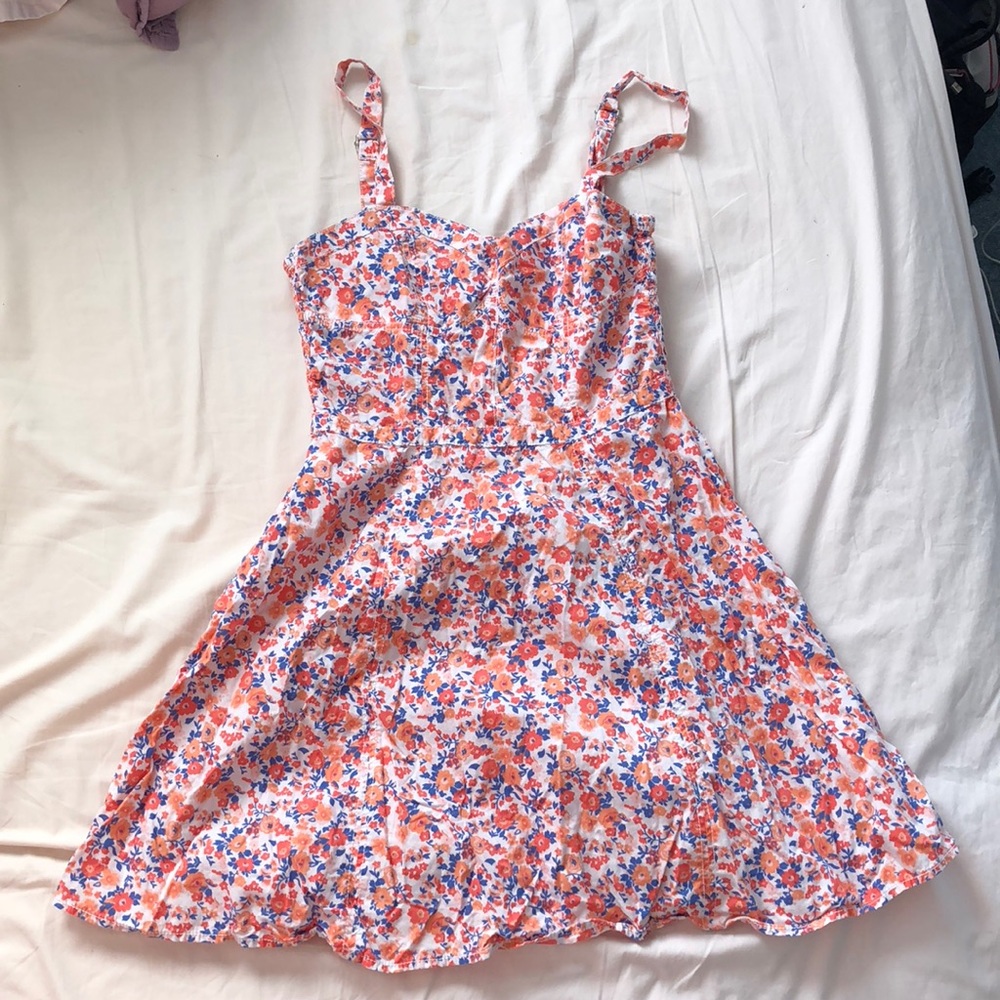 Zip-up Floral H&M Sundress
